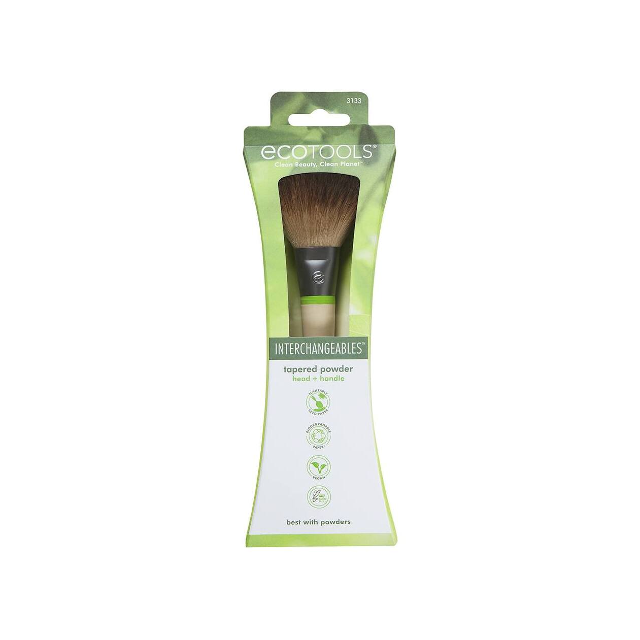 Кисть для пудры Interchangeables Tapered Powder  купить в VISAGEHALL