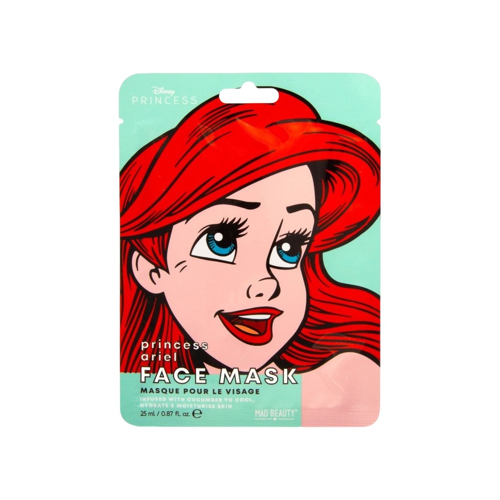 Маска для лица увлажняющая Ariel Disney