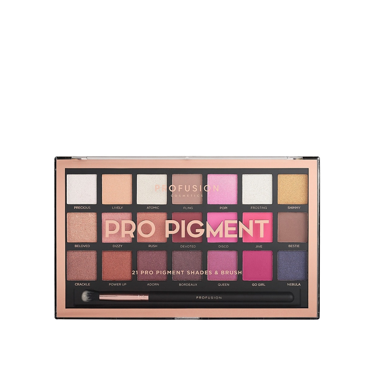Палетка для макияжа глаз Pro Pigment купить в VISAGEHALL