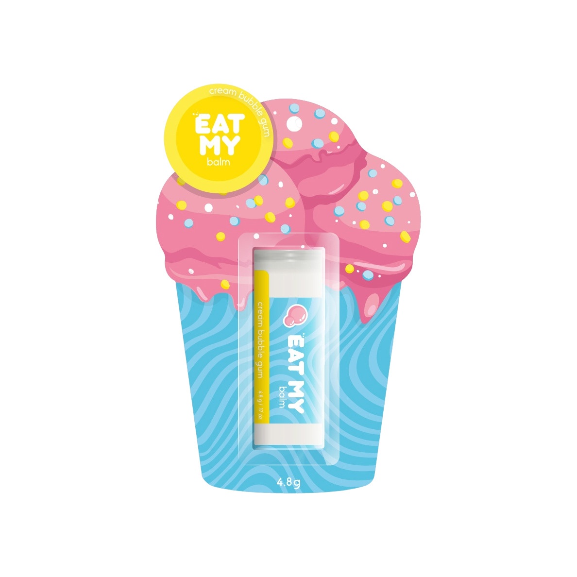 Бальзам для губ Сливочный бабл гам купить в VISAGEHALL