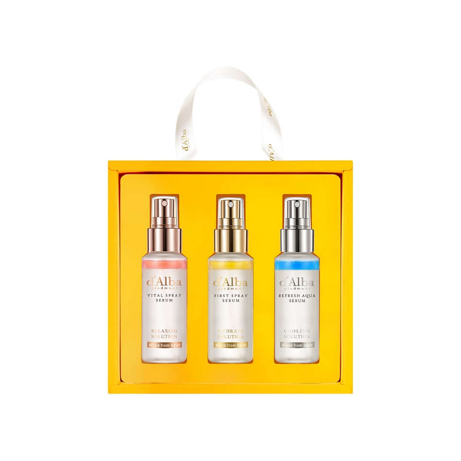 Набор спрей-сывороток d'Alba 3 Solution Gift Set купить в VISAGEHALL