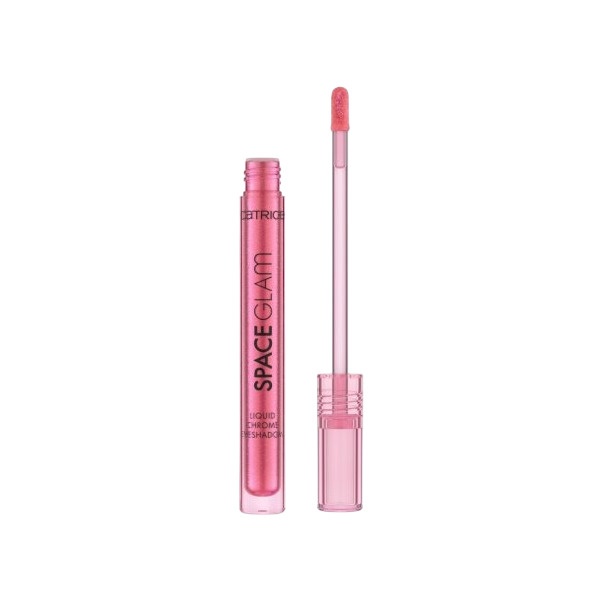 Тени для век жидкие Space Glam Liquid Chrome Eyeshadow Catrice купить в VISAGEHALL