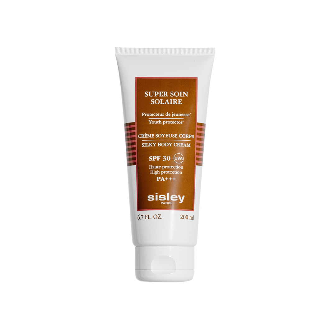 Super Soin Solaire Silky Body Cream SPF 30 Крем для тела солнцезащитный шелковистый SPF30 PA+++  купить в VISAGEHALL