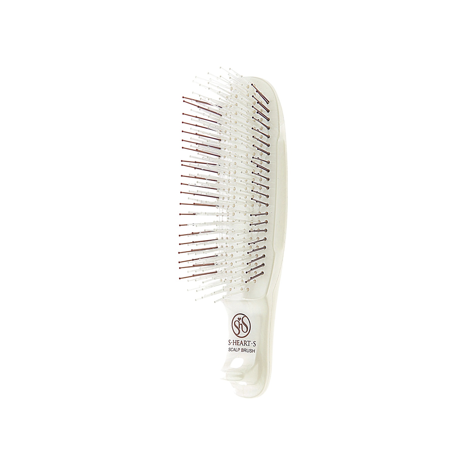 Расческа для волос массажная Scalp Brush Белая купить в VISAGEHALL