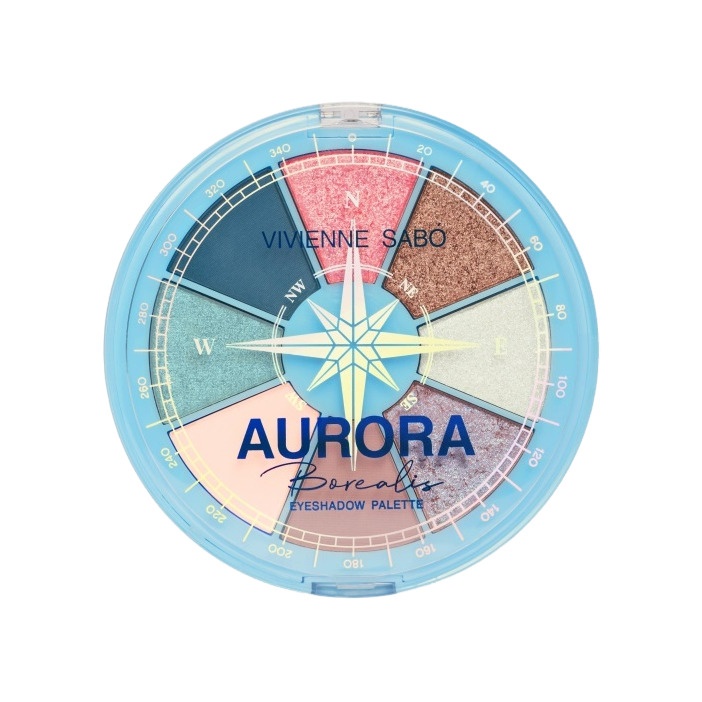 Палетка теней для глаз Palette d'Ombres A Paupieres Aurora Borealis купить в VISAGEHALL