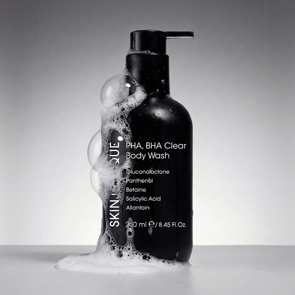 Гель для душа с кислотами PHA, BHA Clear Body Wash