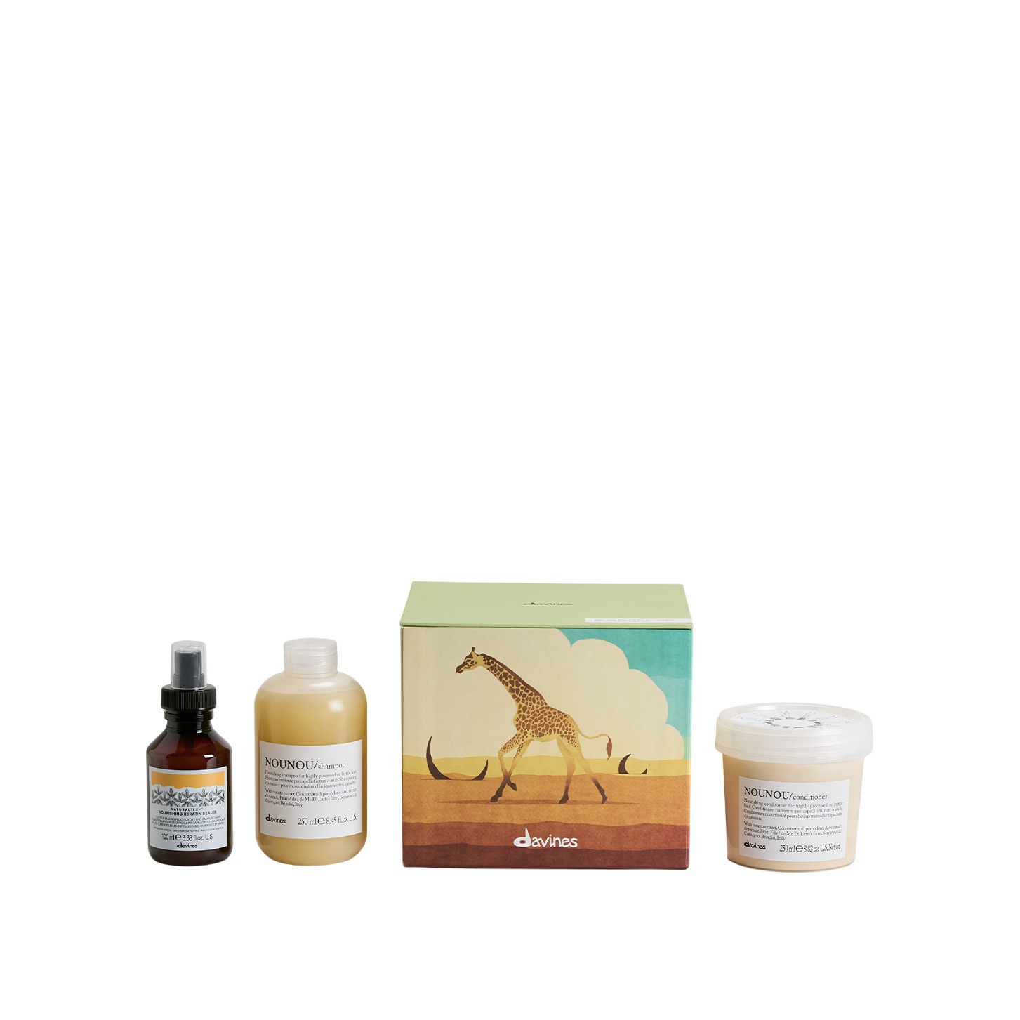 Набор для питания поврежденных волос Nounou купить в VISAGEHALL