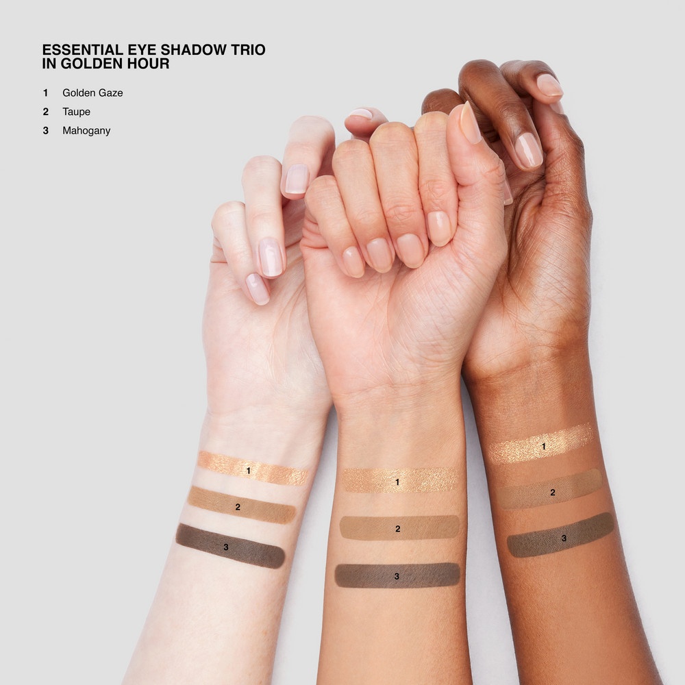 Палетка для глаз Essential Eyeshadow Trios 