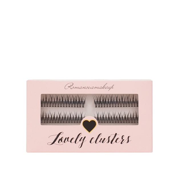 Пучки-сердечки для ресниц Lovely Clusters Long