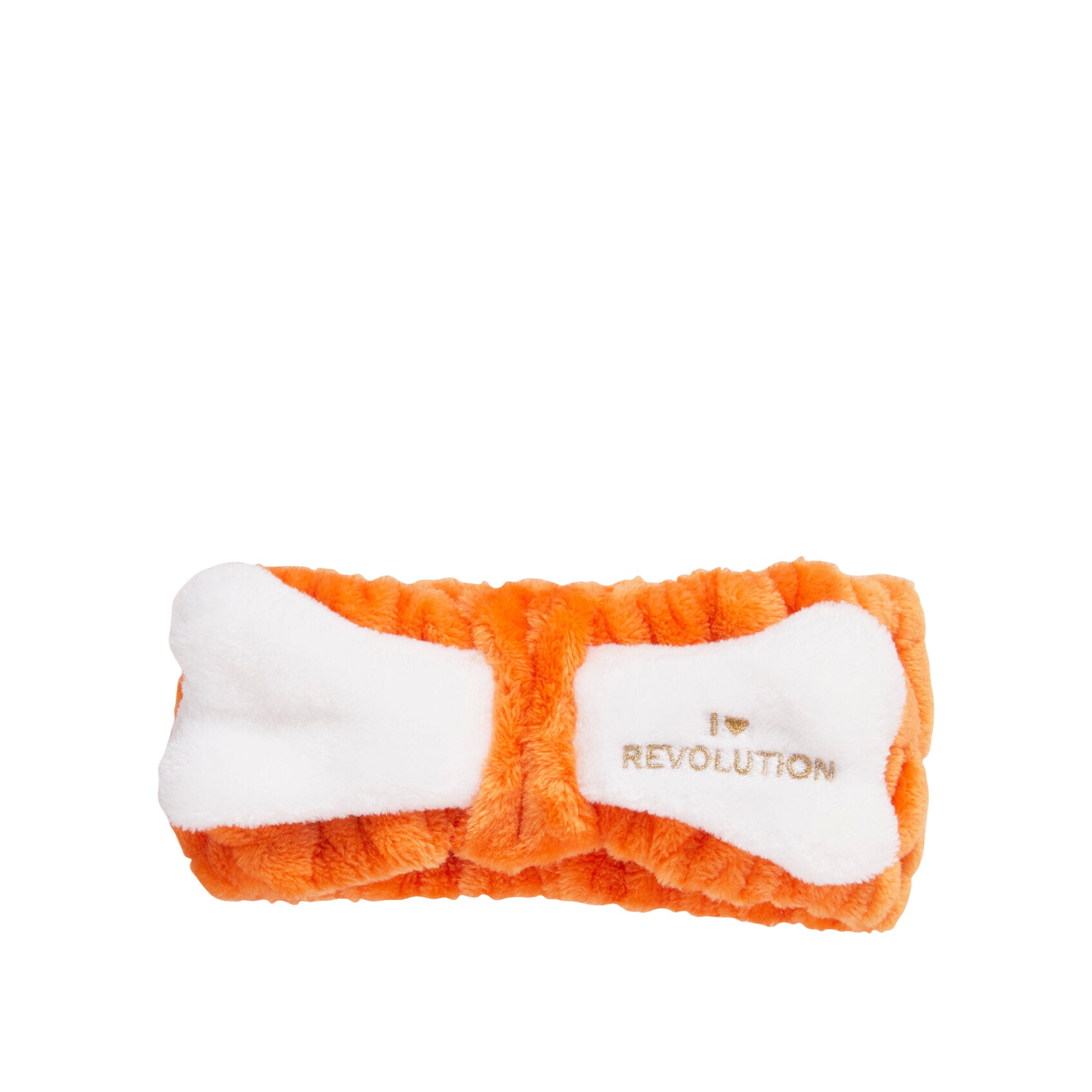 Повязка косметическая на голову Headband оранжевая Pebbles купить в VISAGEHALL