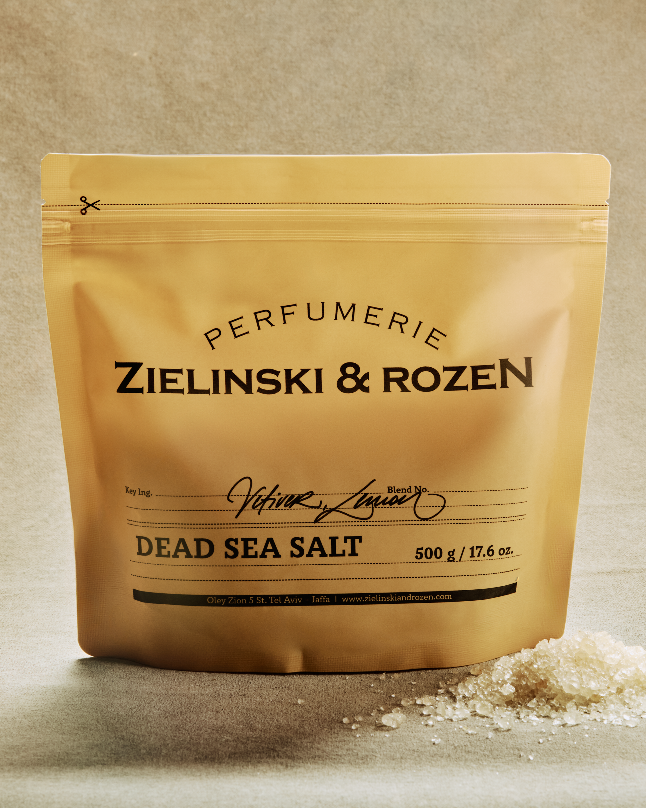 Соль Мертвого моря Ветивер, Лимон купить в VISAGEHALL