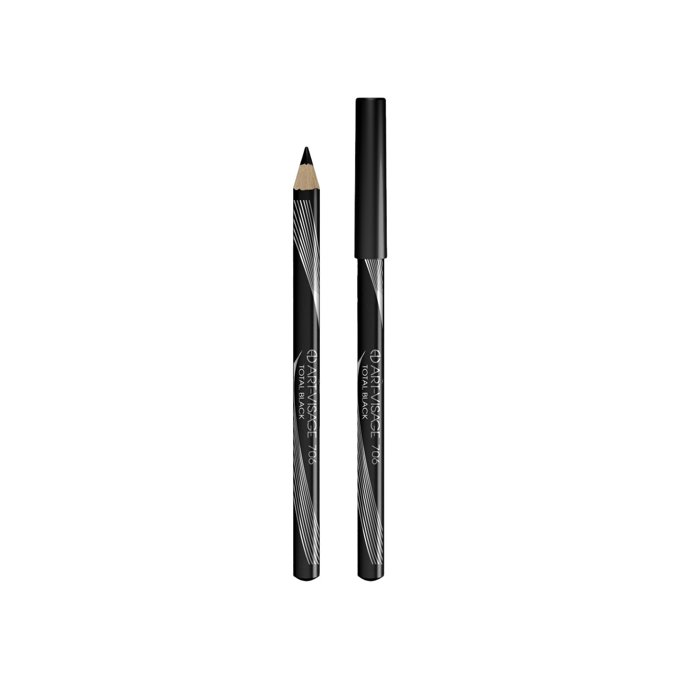Карандаш для глаз стойкий Total Black купить в VISAGEHALL