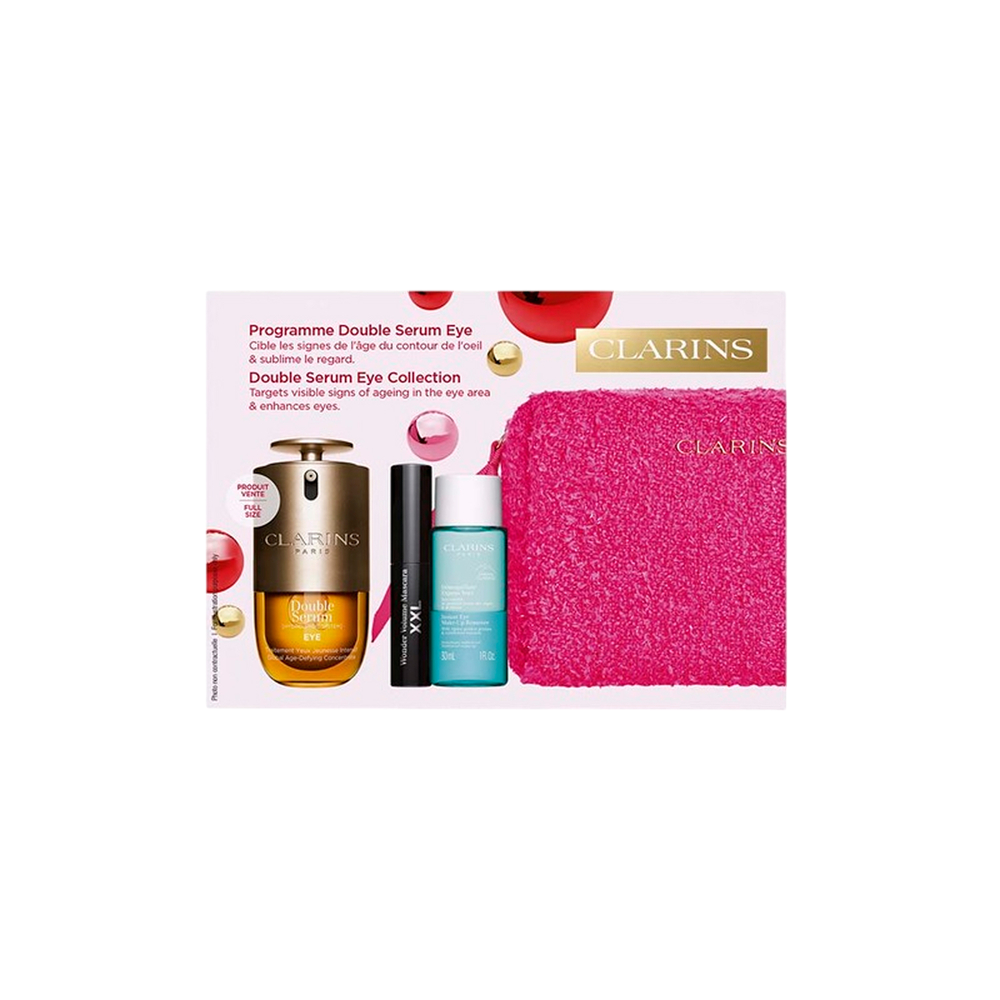 Подарочный набор с сывороткой для кожи вокруг глаз Double Serum Eye