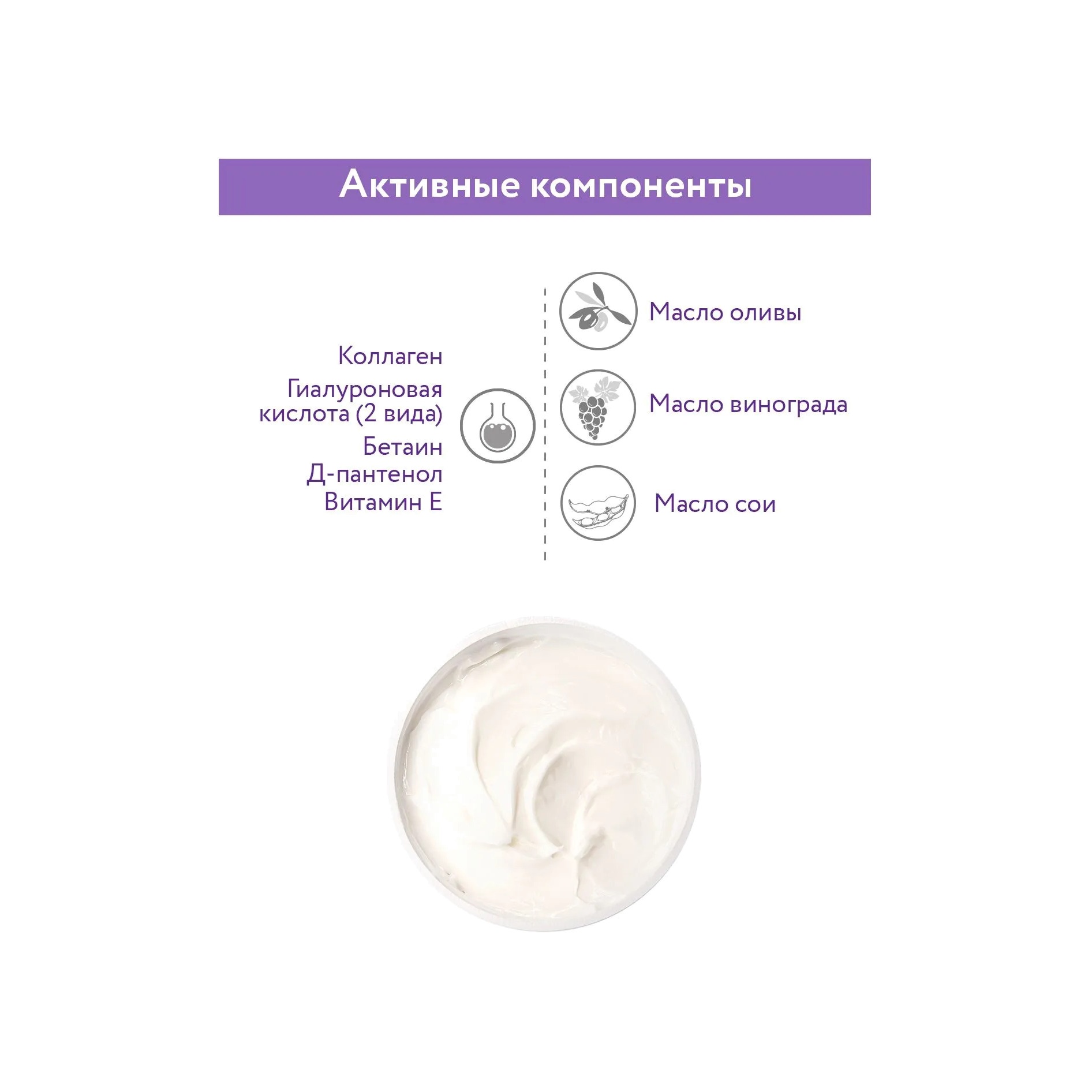 Крем-маска суперувлажняющая Hyaluronic Acid Mask купить в VISAGEHALL