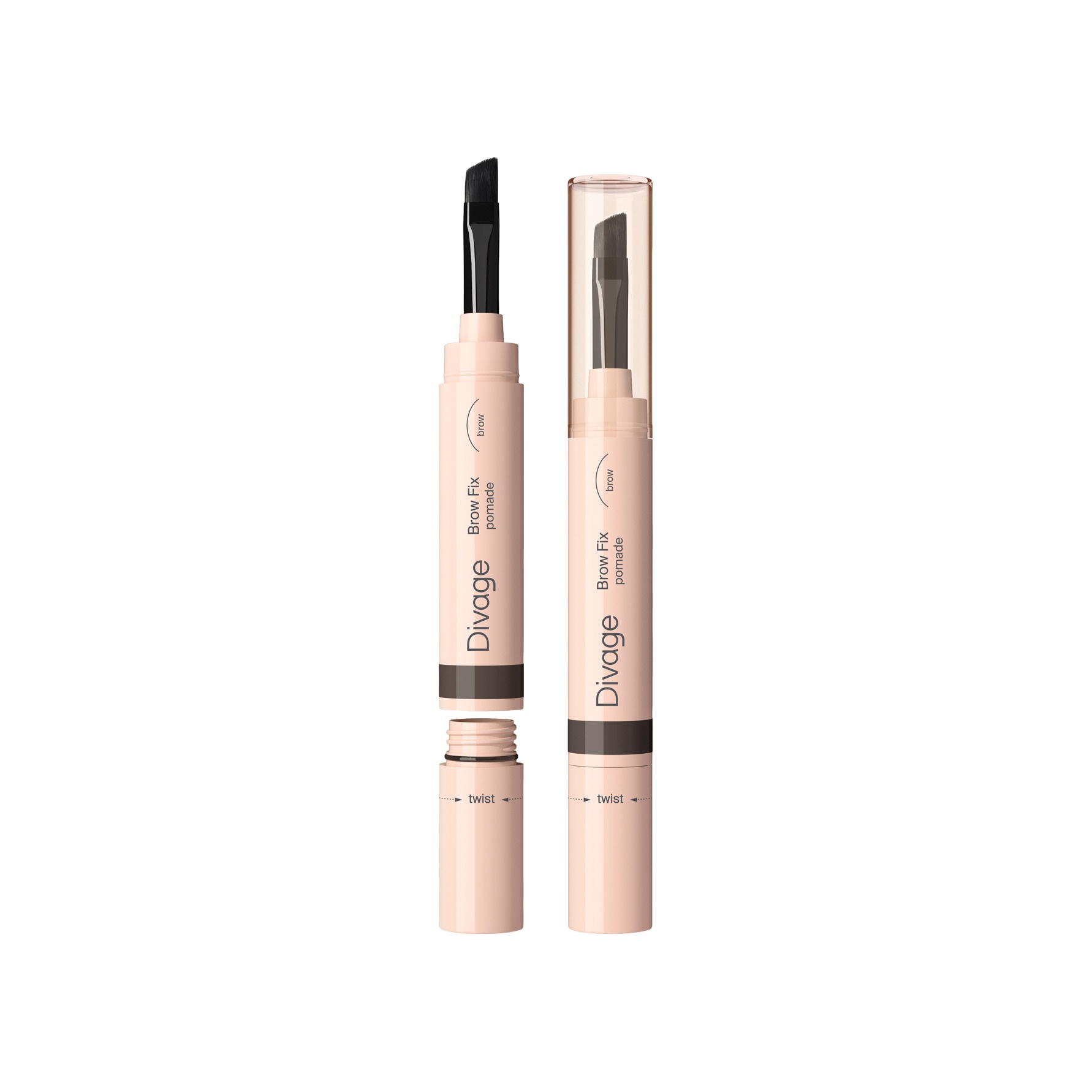 Помада для бровей Brow Pomade с кистью brow fix  купить в VISAGEHALL