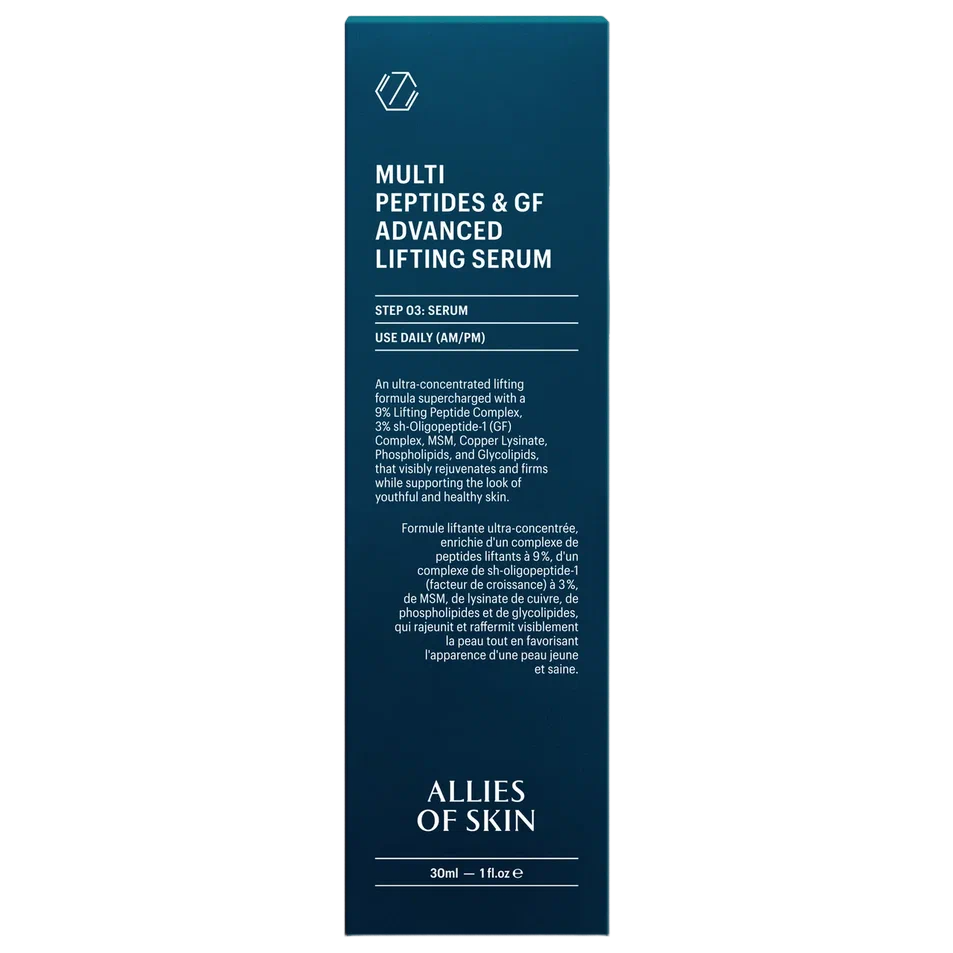 Сыворотка разглаживающая мультипептидная с фактором роста Multi Peptides & GF Advanced Lifting Serum купить в VISAGEHALL