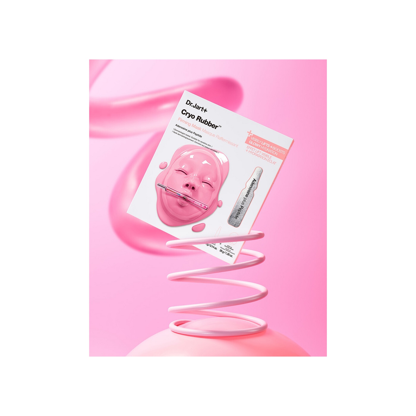 Крио-маска подтягивающая с аденозином и пептидом Cryo Rubber  купить в VISAGEHALL