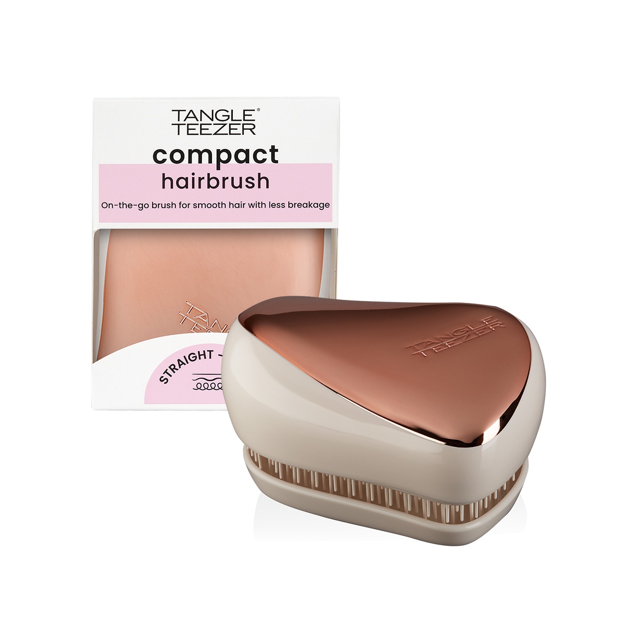 Расческа для волос Compact Styler Rose Gold Luxe купить в VISAGEHALL
