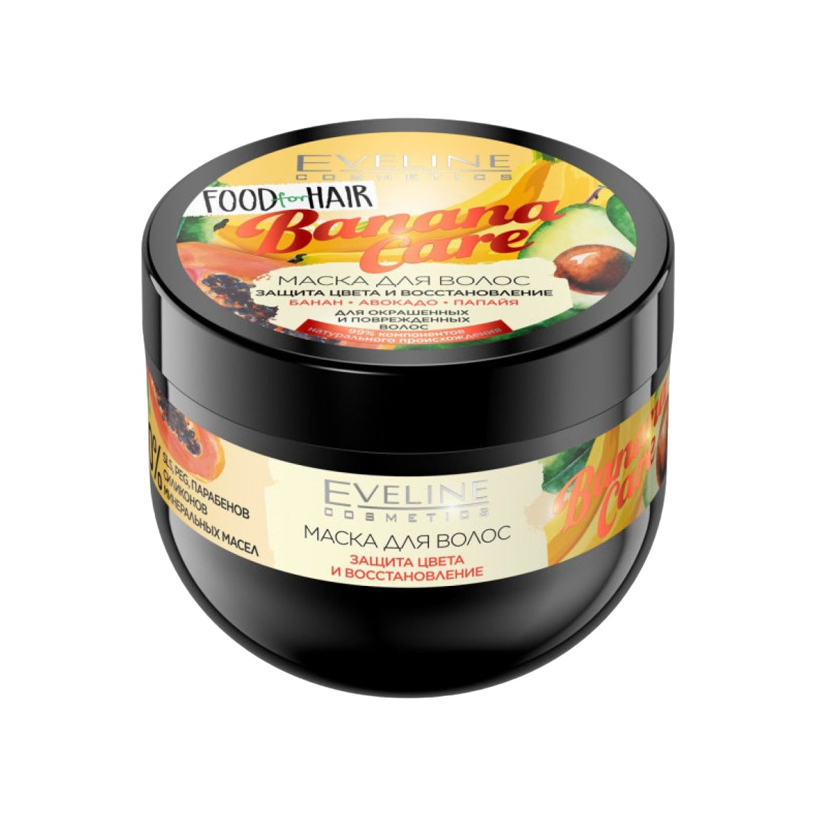 Маска для волос Защита Цвета Banana Food Or Hair  купить в VISAGEHALL