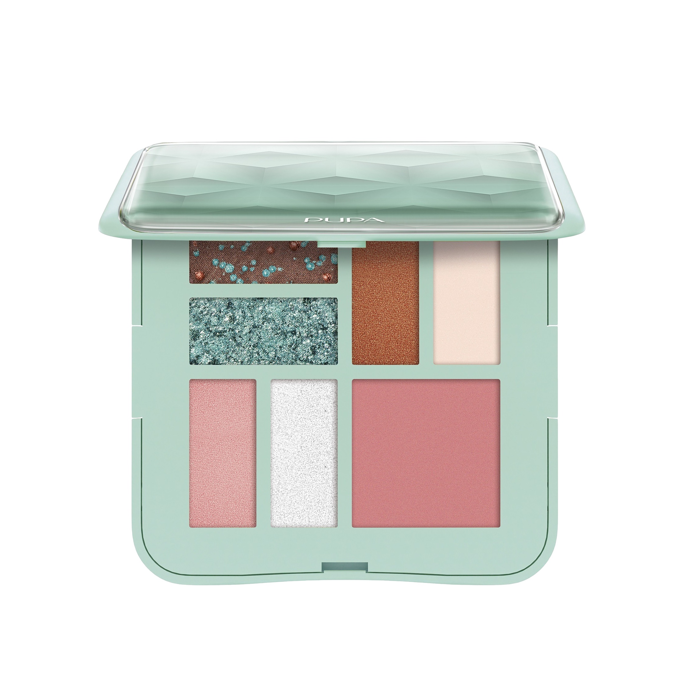 Палетка для макияжа лица Make-up Pallete 001 Aqua купить в VISAGEHALL