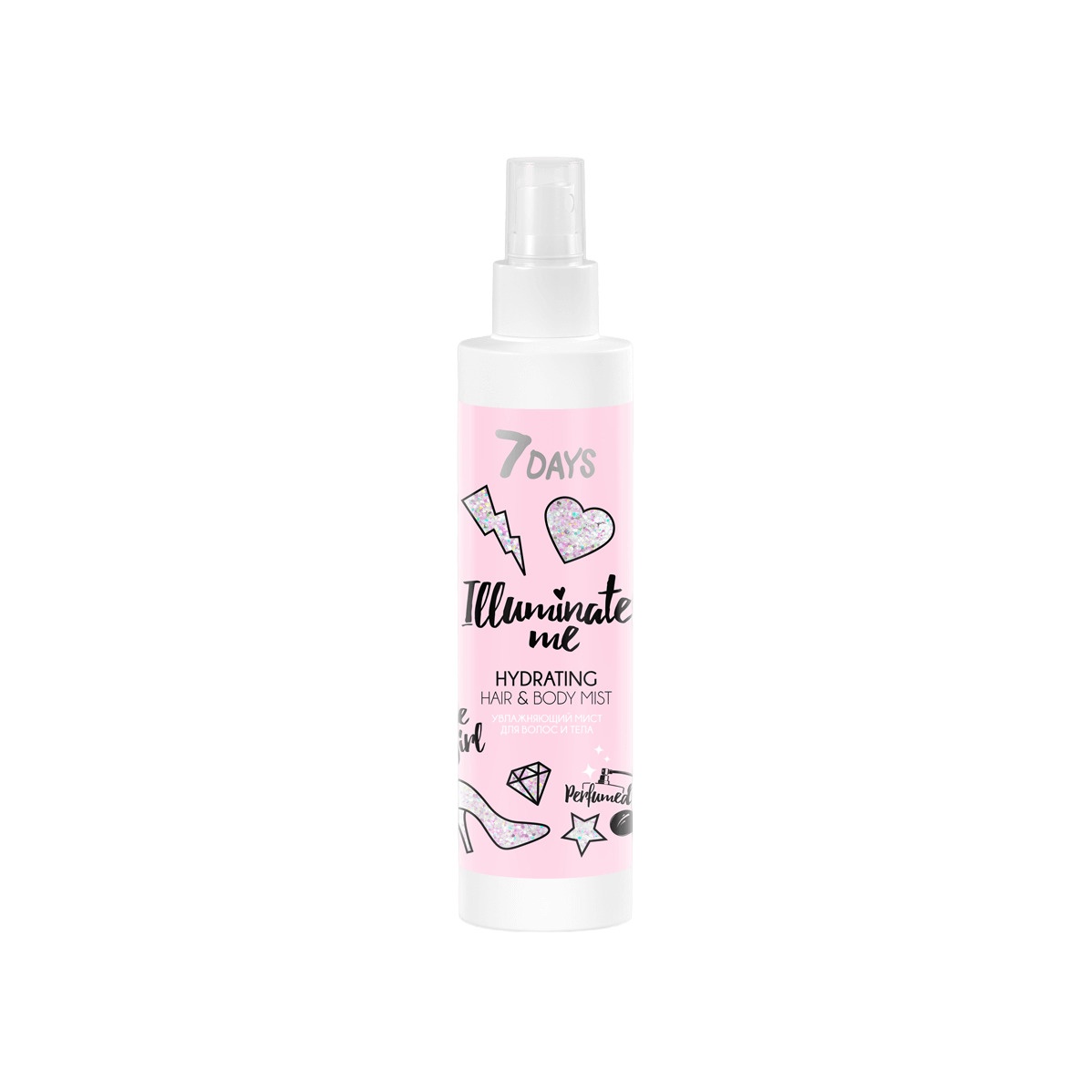 Мист для волос увлажняющий Rose Girl Illuminate Me купить в VISAGEHALL