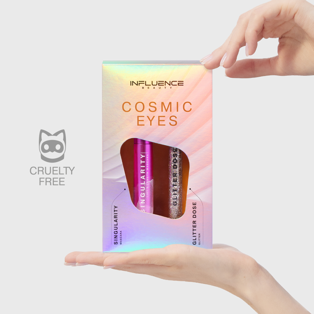 Набор подарочный: Тушь для ресниц Lash Singularity+ Глиттер Glitter Dose