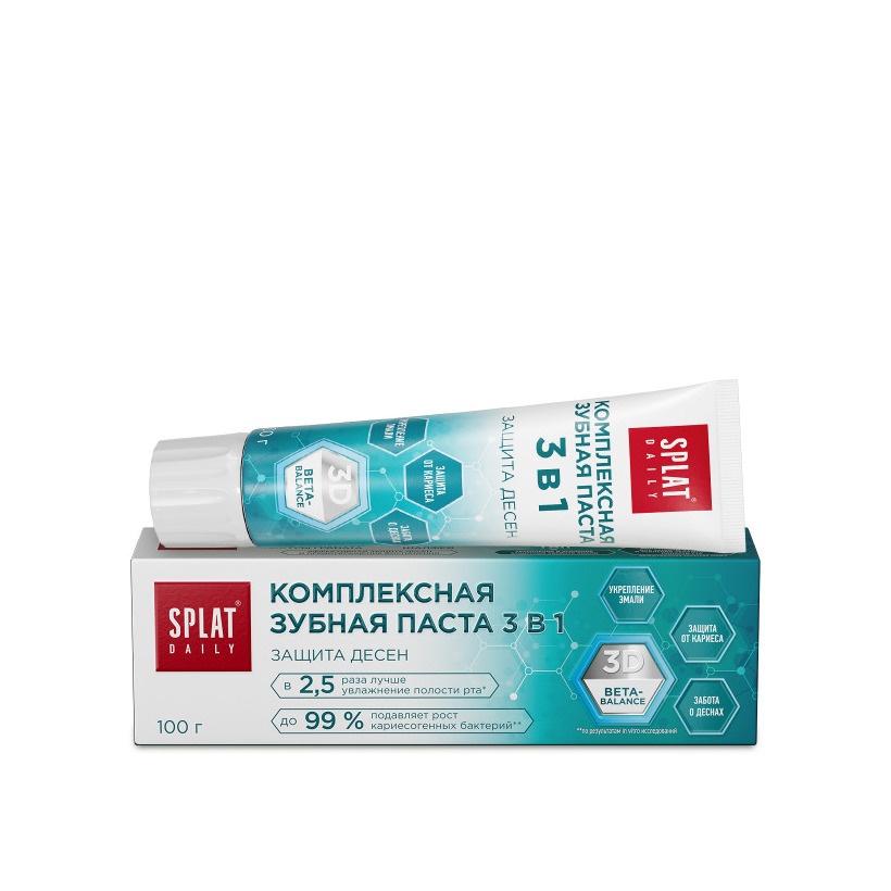 Зубная паста Daily Защита Десен 3в1 купить в VISAGEHALL