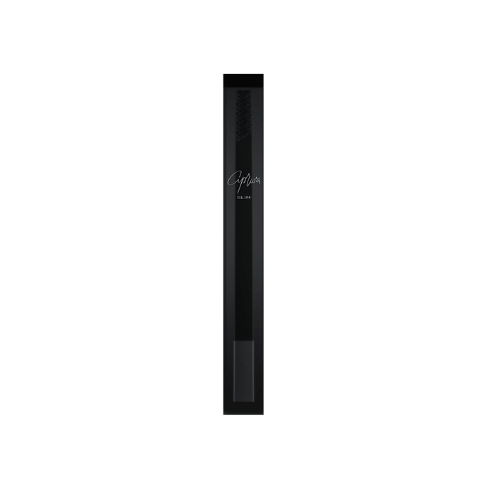 Зубная щетка мягкой жесткости Slim Black and Silver купить в VISAGEHALL