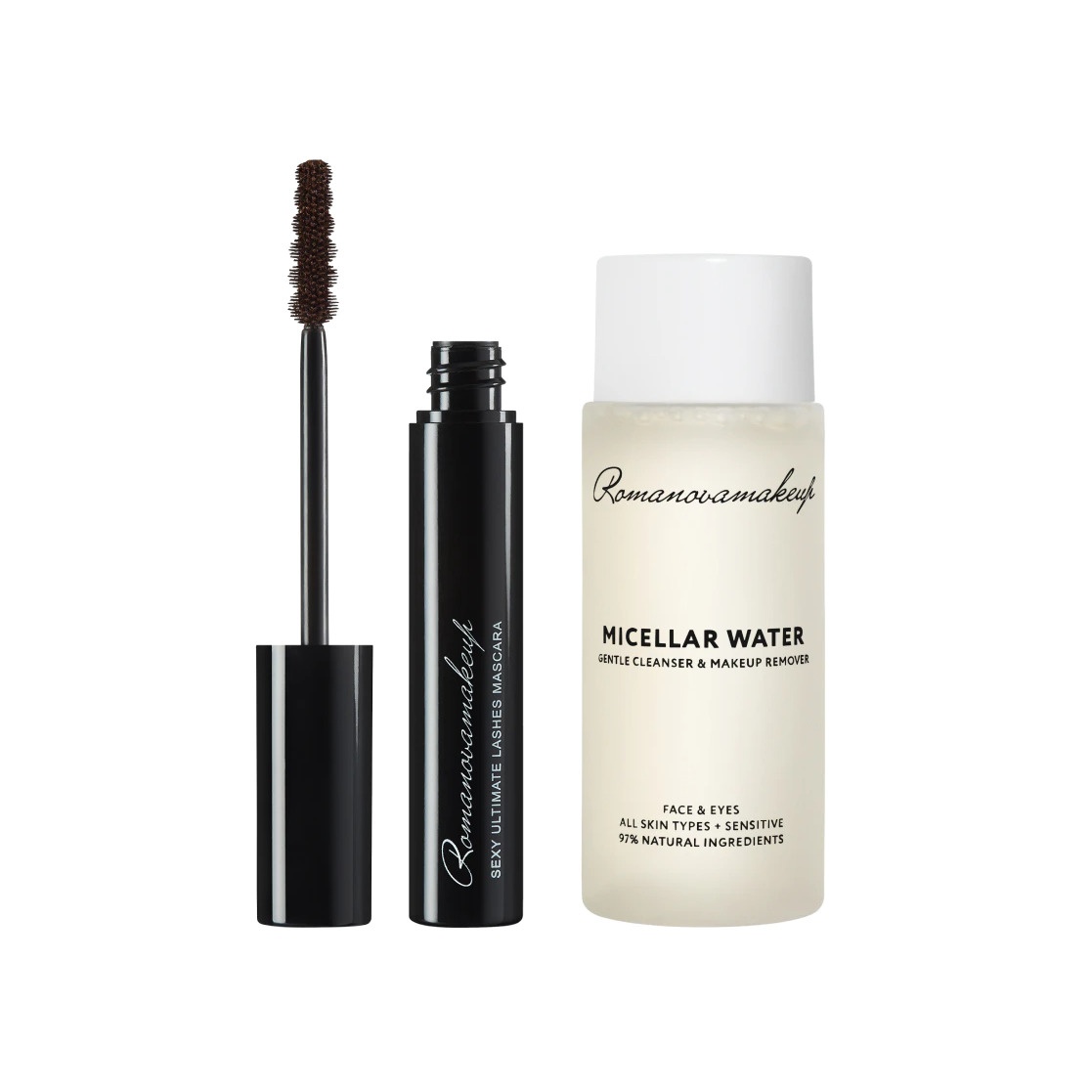 Набор Тушь для ресниц Brown + Мицеллярная вода мини купить в VISAGEHALL