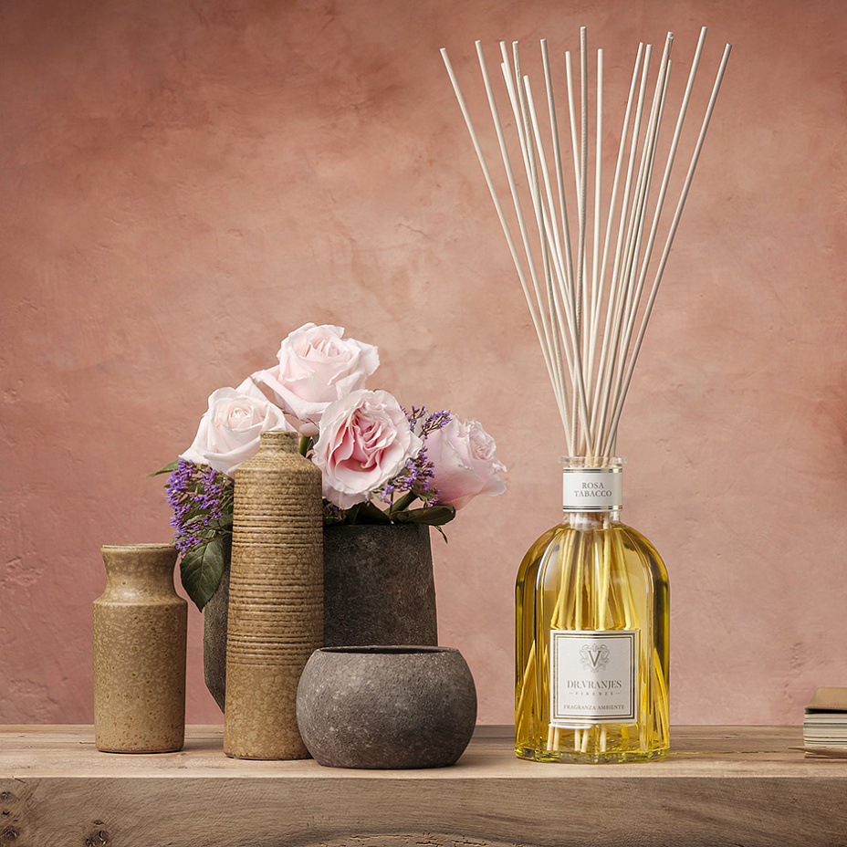 Ароматический диффузор для дома Rosa Tabacco  купить в VISAGEHALL