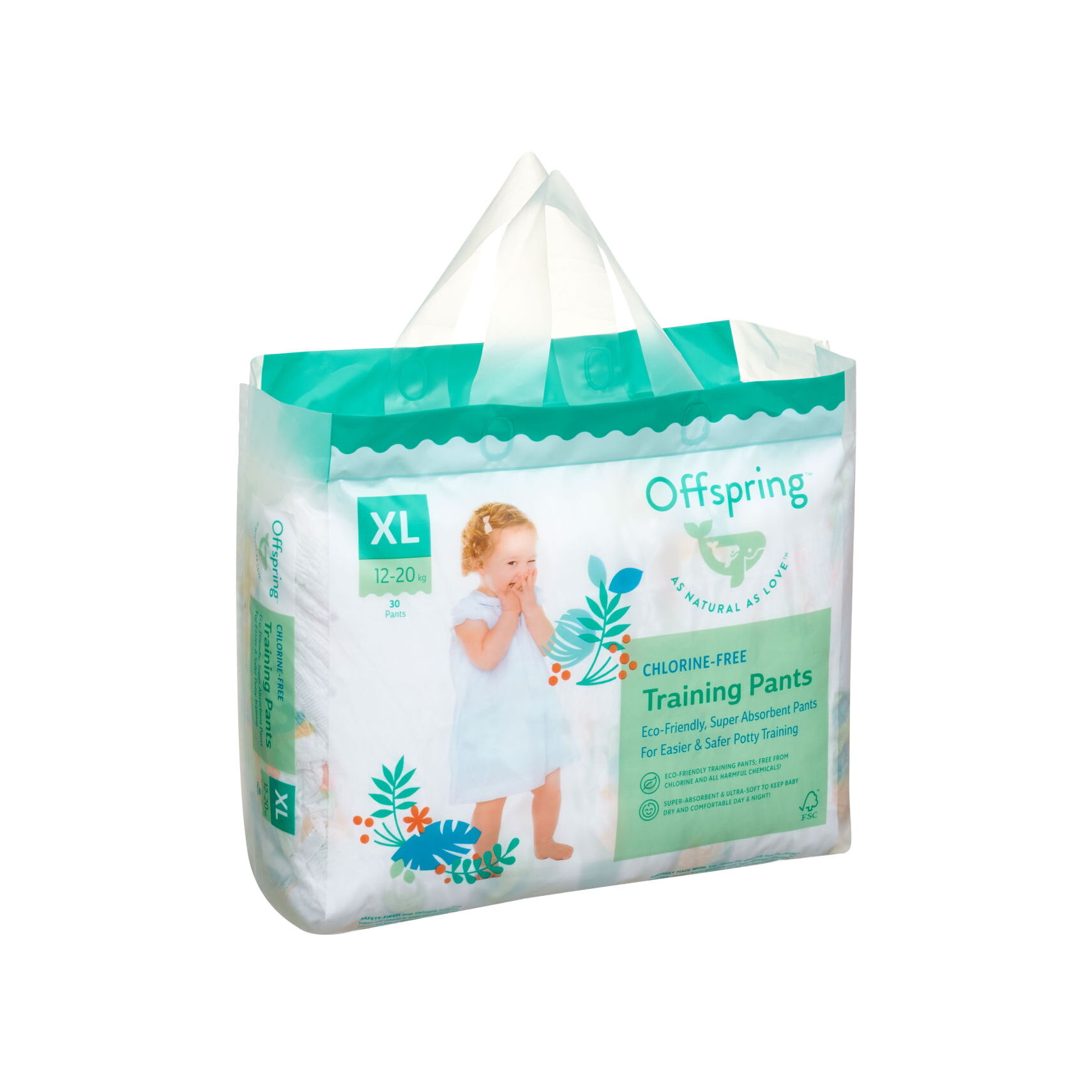 Трусики-подгузники Лес XL 12-20 кг. 30 шт купить в VISAGEHALL