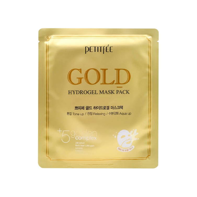 Маска для лица гидрогелевая с золотым комплексом Gold Hydrogel Mask
