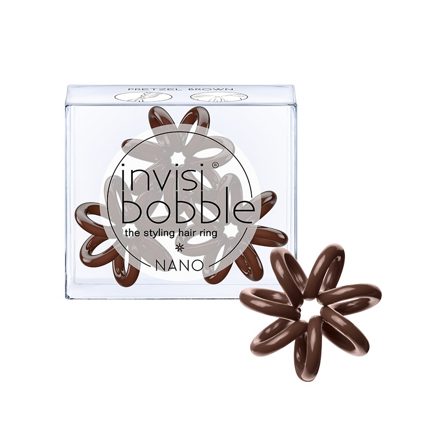 Резинка для волос Nano Pretzel Brown  купить в VISAGEHALL