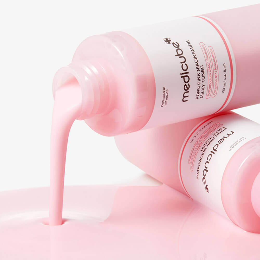 Тонер молочный с PDRN и ниацинамидом Pink Niacinamide Milky Toner купить в VISAGEHALL