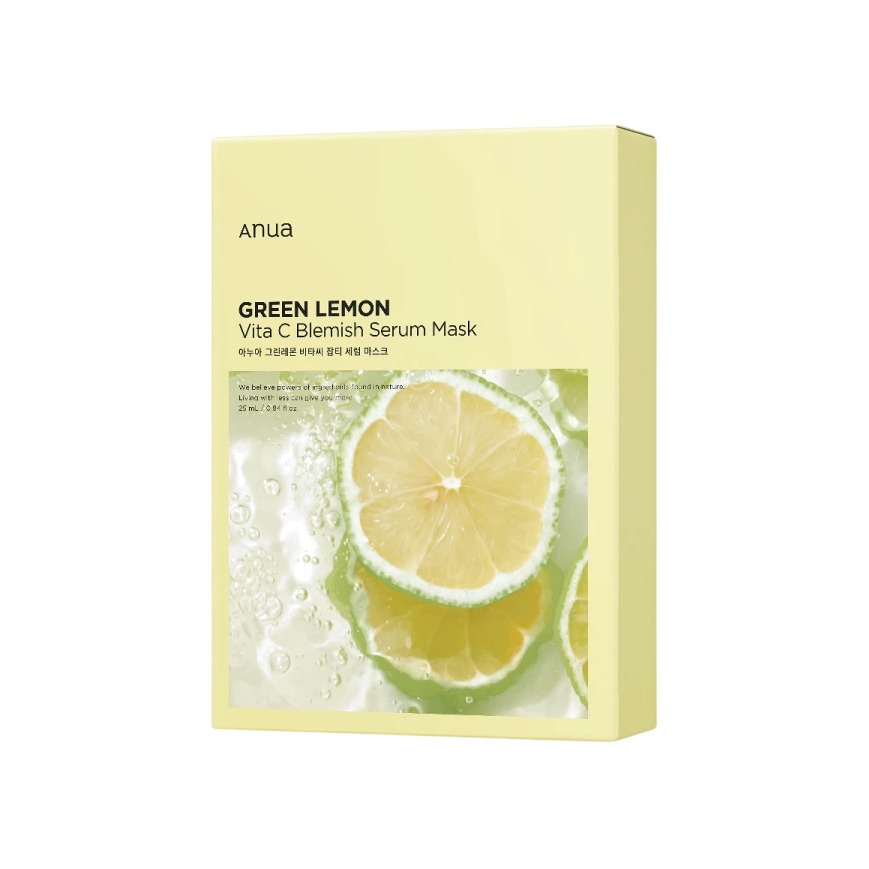 Набор Маска тканевая Green Lemon Vita C Blemish Serum купить в VISAGEHALL
