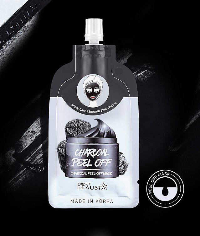 Маска для лица угольная Charcoal Peel Off купить в VISAGEHALL