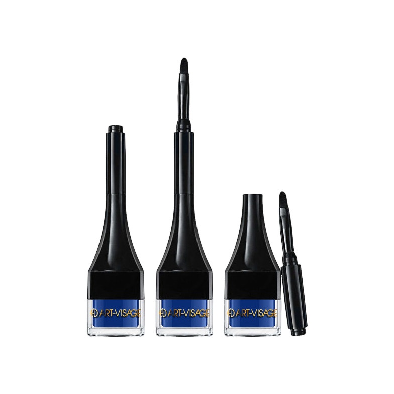Подводка гелевая стойкая синяя Long Lasting Gel Eyeliner Hollywood купить в VISAGEHALL