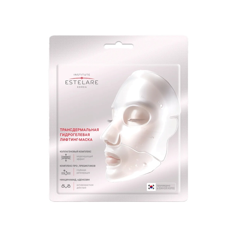 Маска-лифтинг для лица гидрогелевая трансдермальная  купить в VISAGEHALL