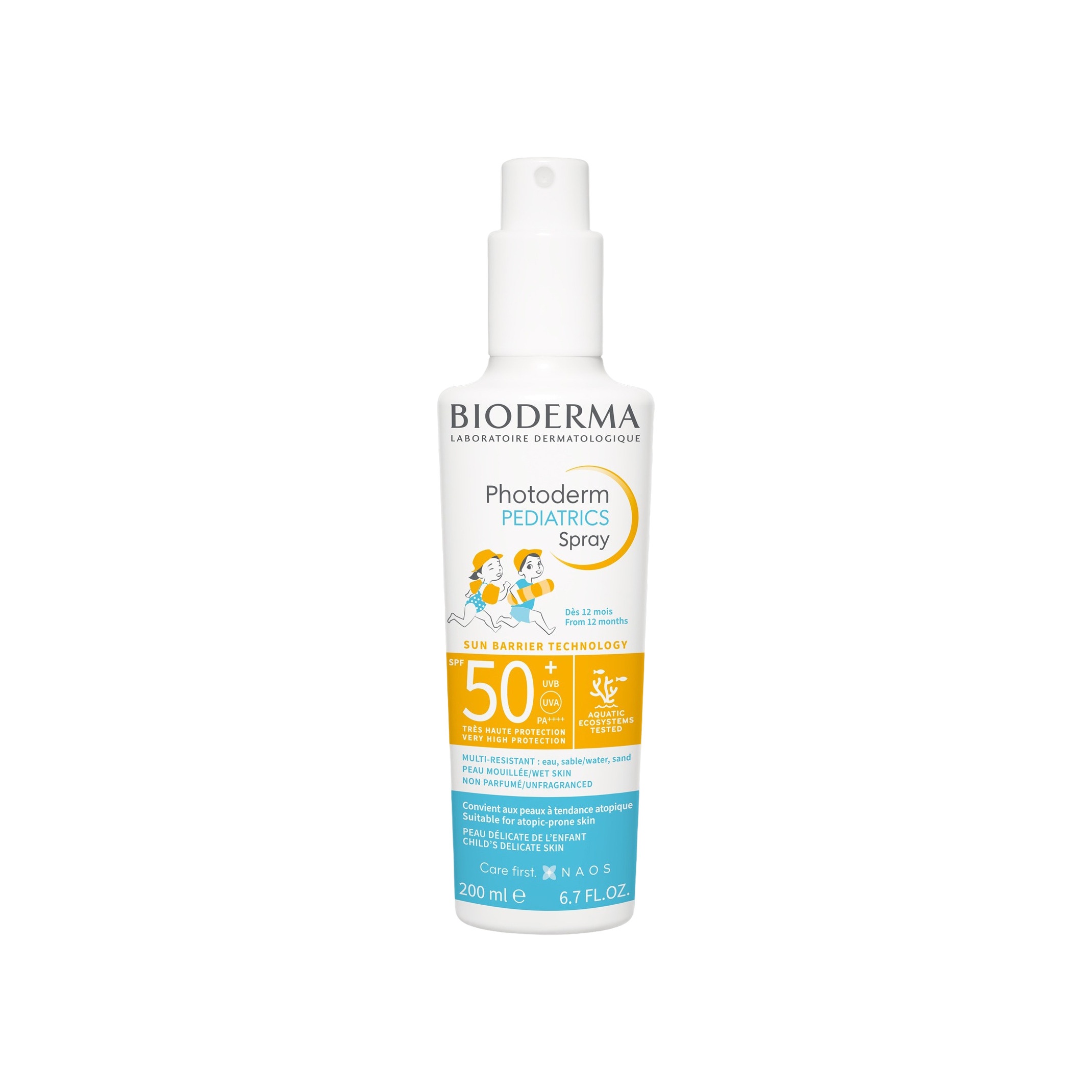 Спрей солнцезащитный Pediatrics SPF50+ Photoderm купить в VISAGEHALL