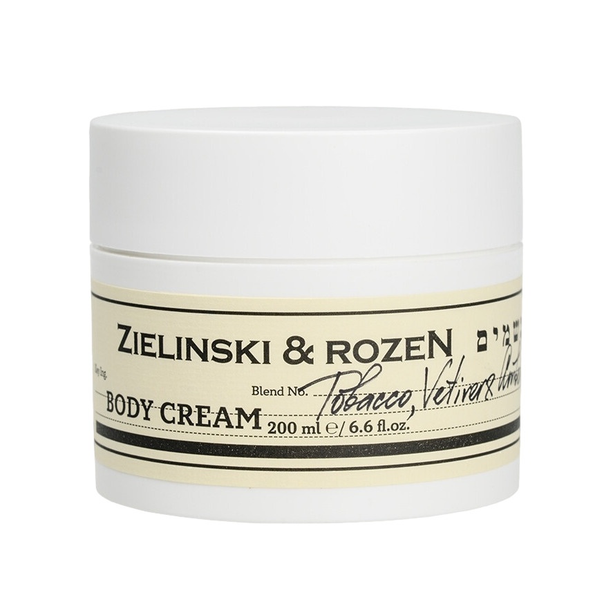Крем для тела Табак, Ветивер, Амбра 