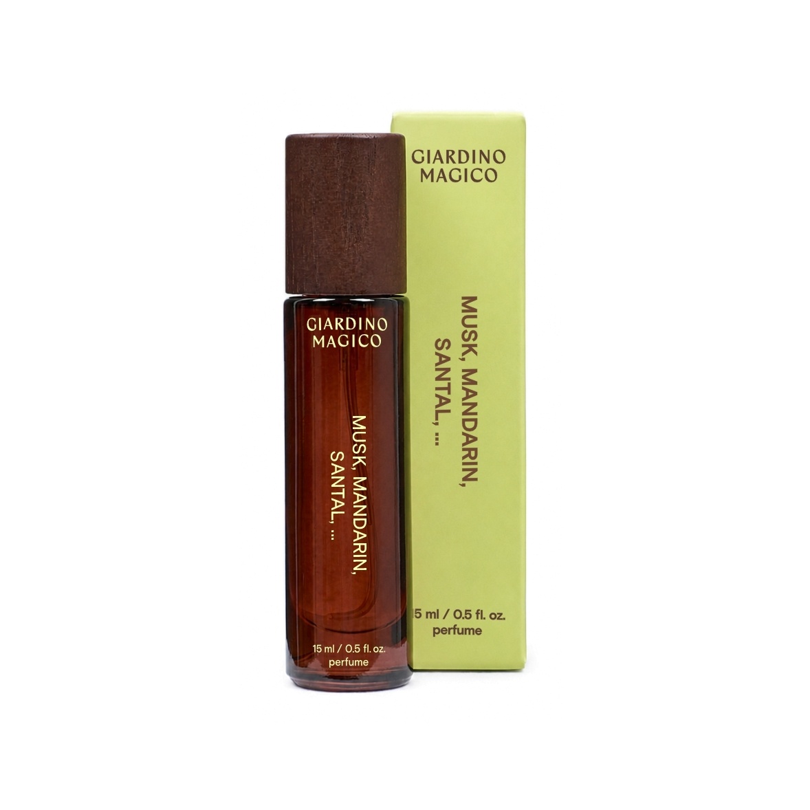 Musk, mandarin, santal Духи концентрированные