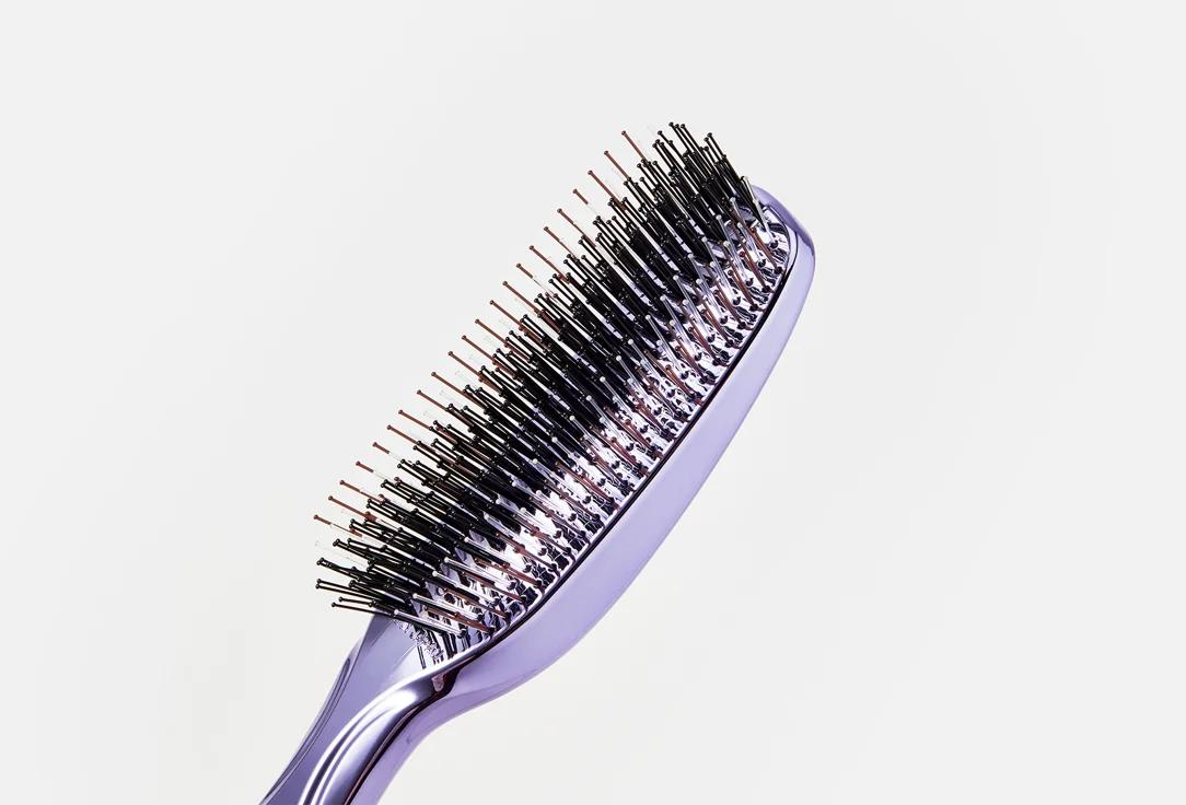 Расческа для волос массажная Scalp Brush Фиолетовый Хром купить в VISAGEHALL