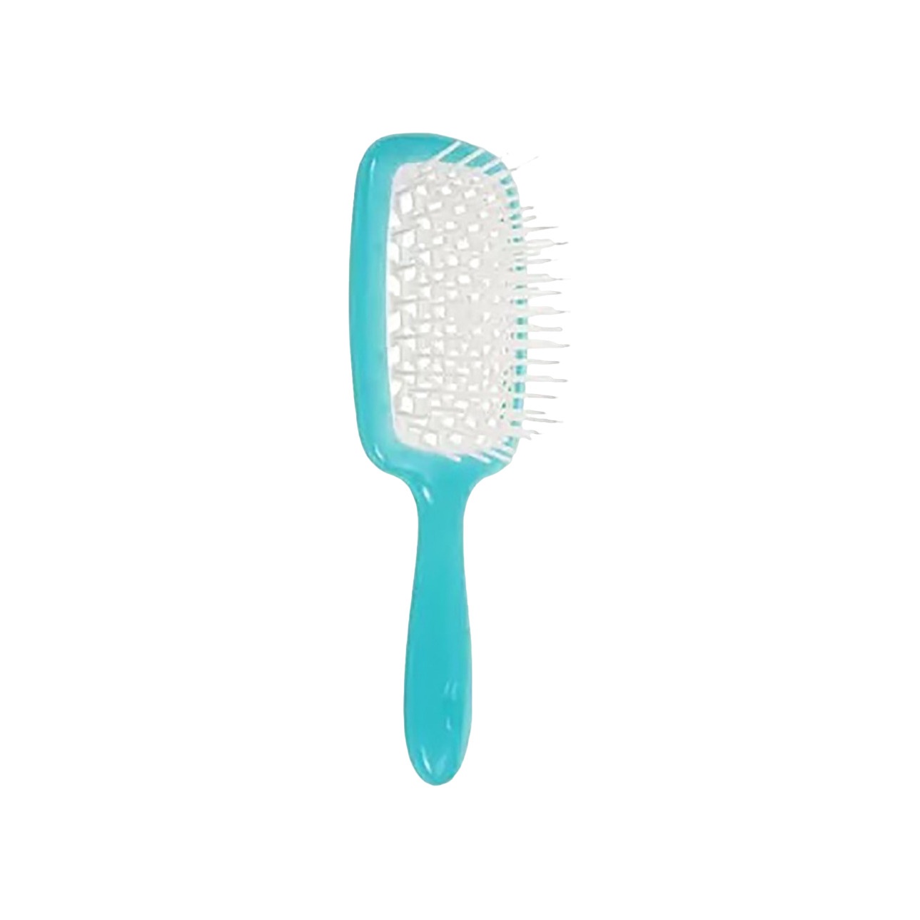 Щетка для волос голубая, белая Superbrush купить в VISAGEHALL