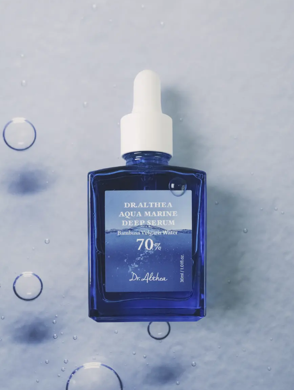 Сыворотка глубокоувлажняющая с гидролатом бамбука и ПДРН Aqua Marine Deep Serum купить в VISAGEHALL