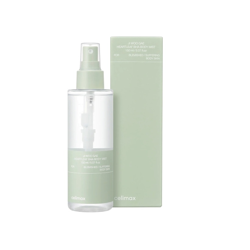 Мист для тела с BHA против акне Ji Woo Gae Heartleaf BHA Body Mist купить в VISAGEHALL