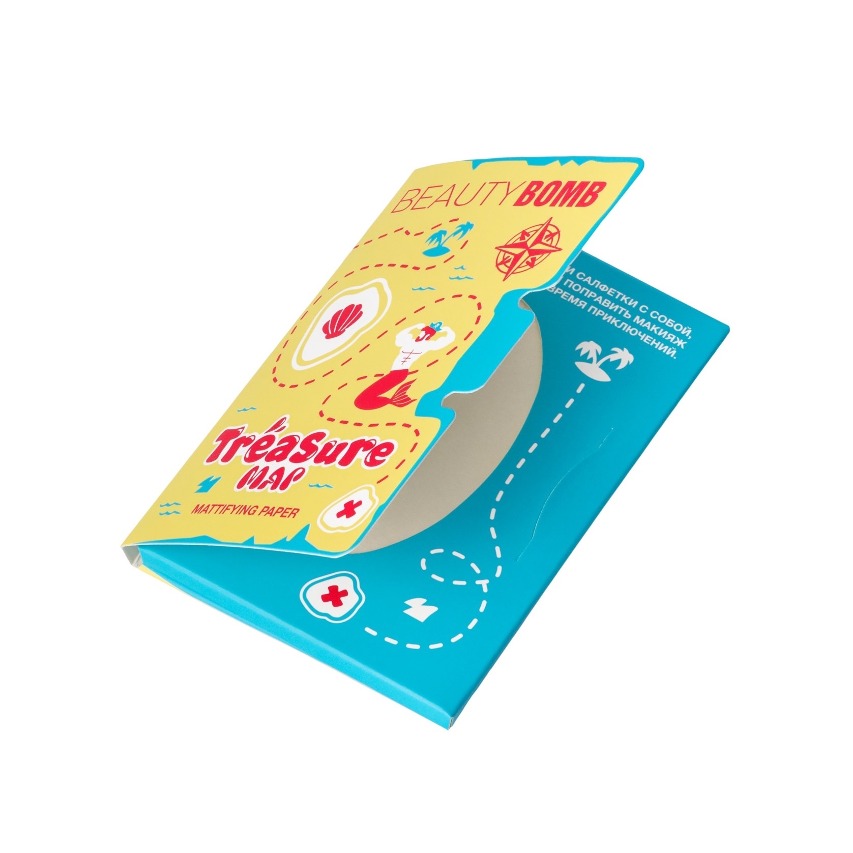 Салфетки для лица матирующие Treasure Map купить в VISAGEHALL