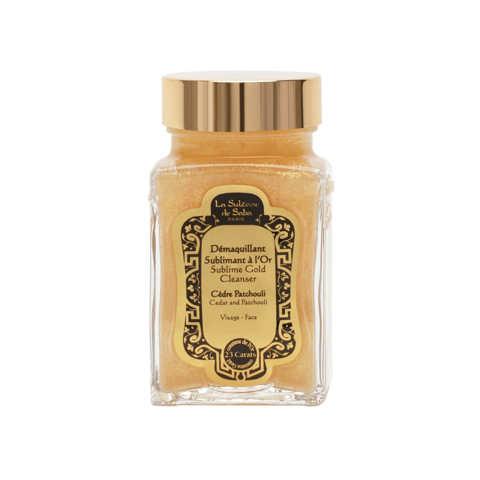 Очищающий гель-демакияж для лица c ароматом кедра и пачули Sublime Gold купить в VISAGEHALL