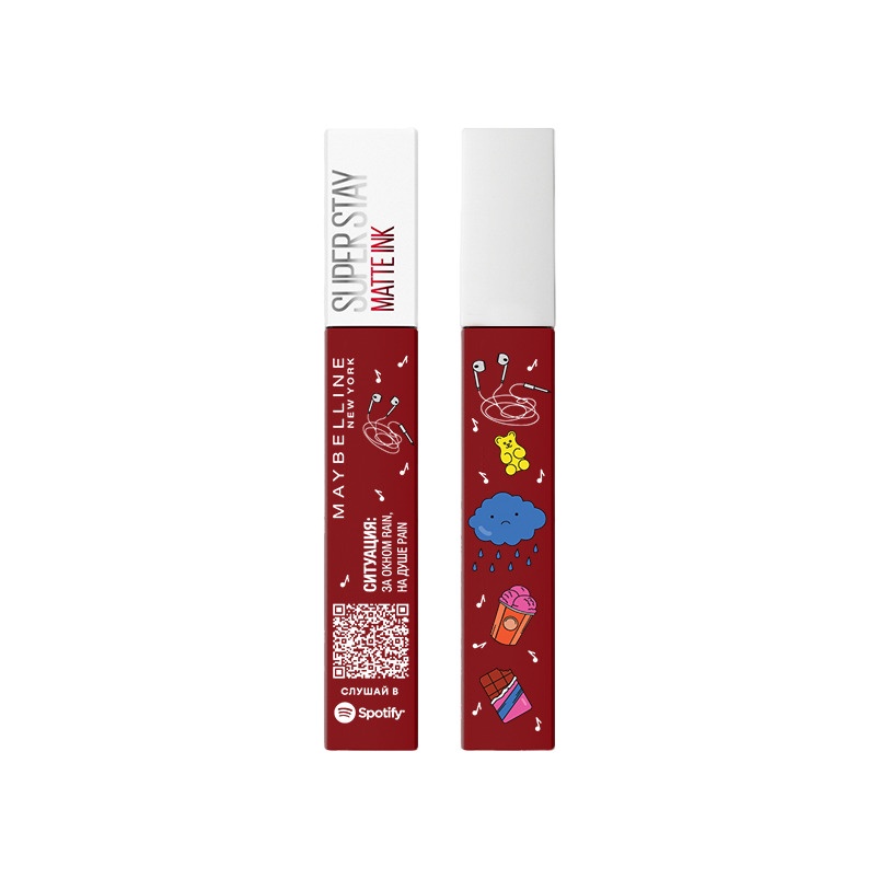 Помада жидкая матовая Matte ink x Spotify  купить в VISAGEHALL
