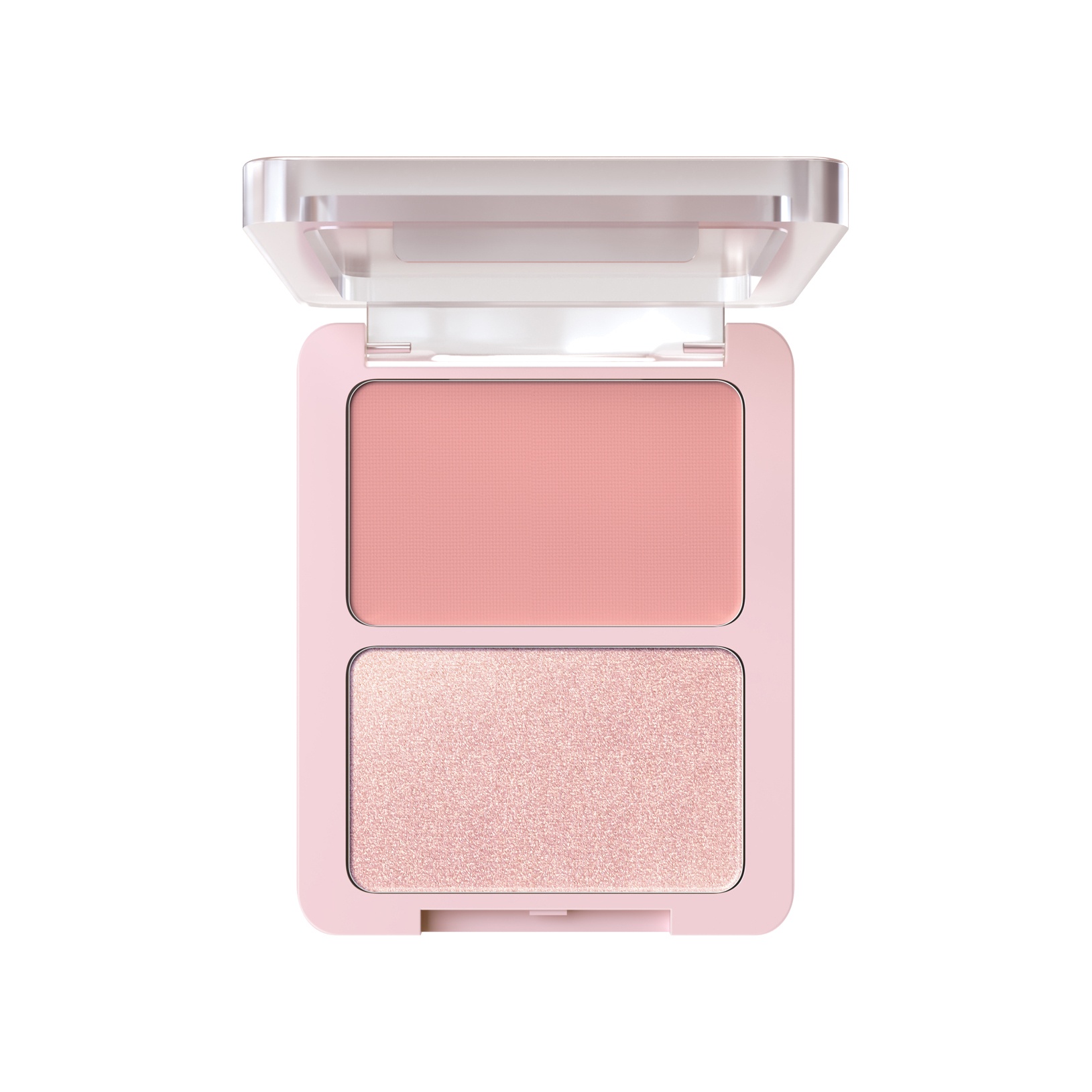 Палетка для лица двойная Blush & Highlighter Duo Face Palette