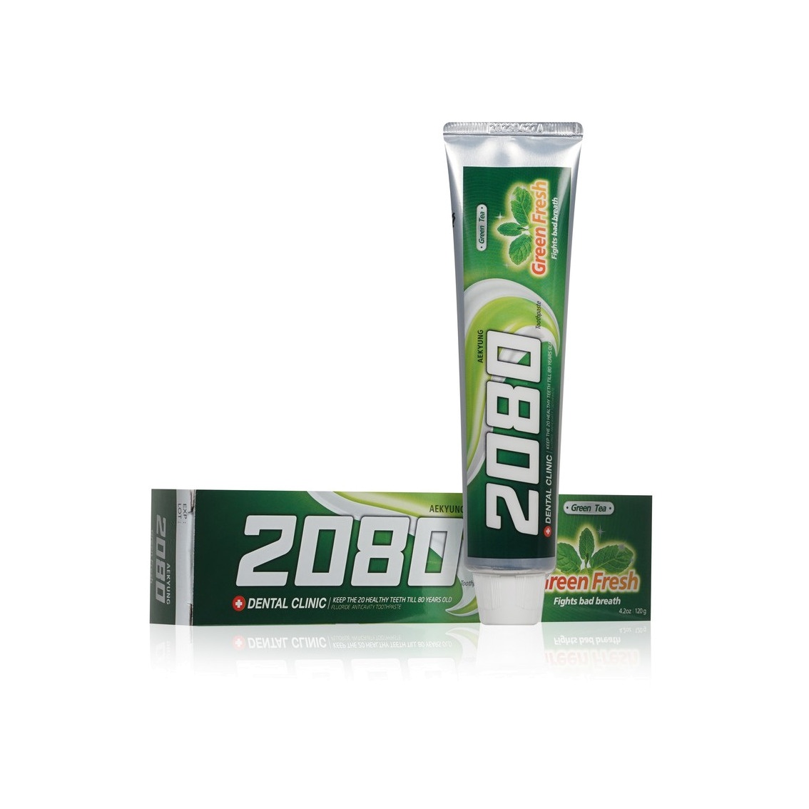 Зубная паста DC 2080 Aekyung Зеленый чай купить в VISAGEHALL